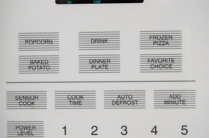 microwave-keypad