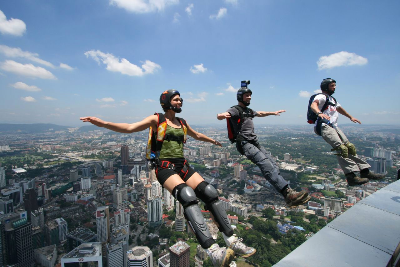 base-jumping