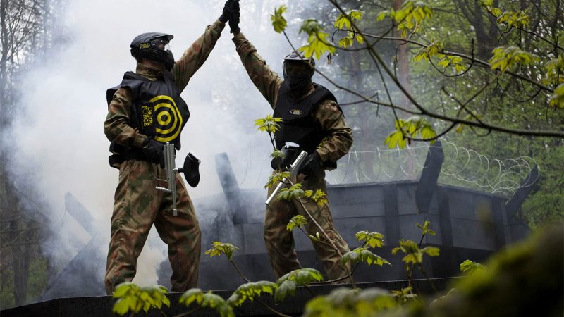 paintballing