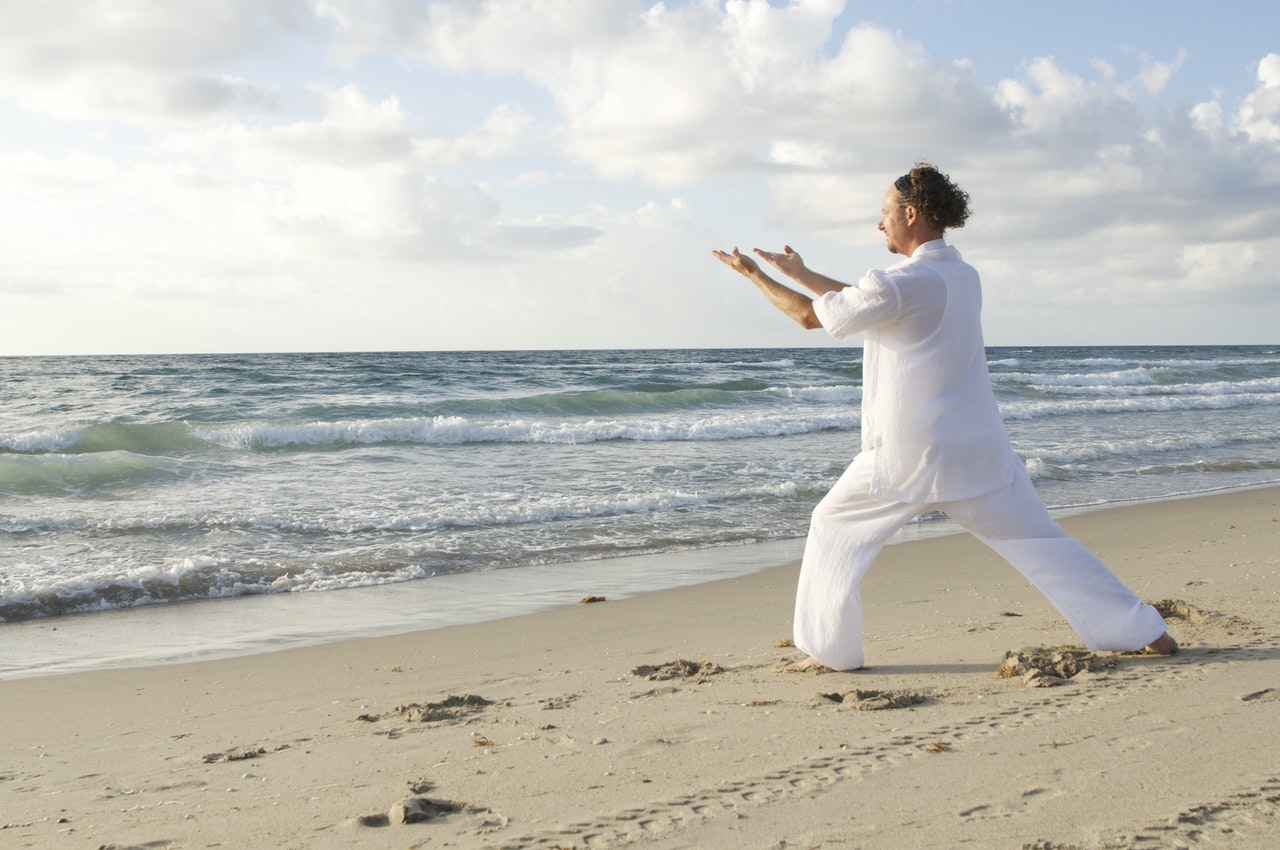 yoga meditation man