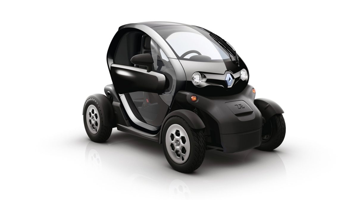 twizy cargo electric car