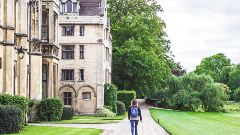 going to university