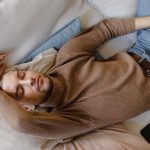 man asleep