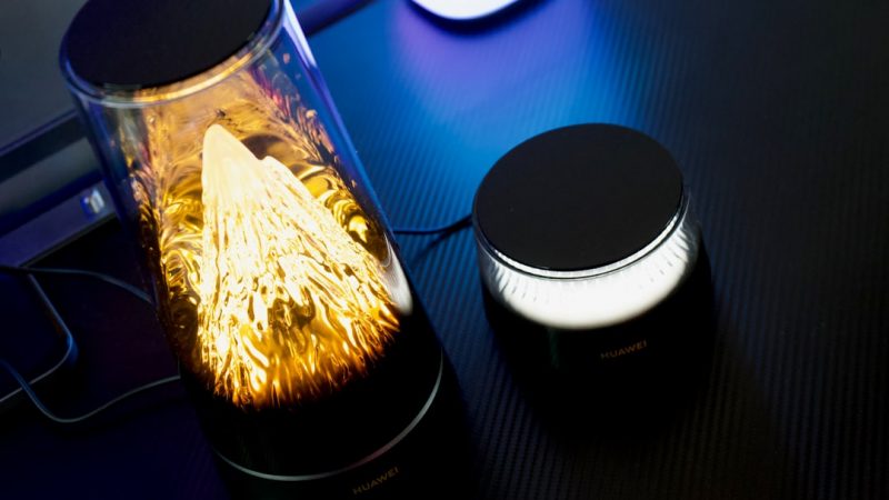 Modern home Wi-Fi router on a desk