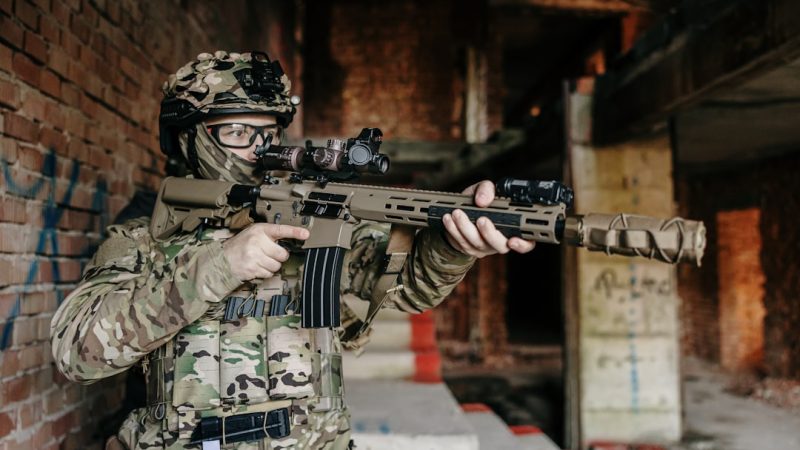 Airsoft safety equipment including goggles and face mask